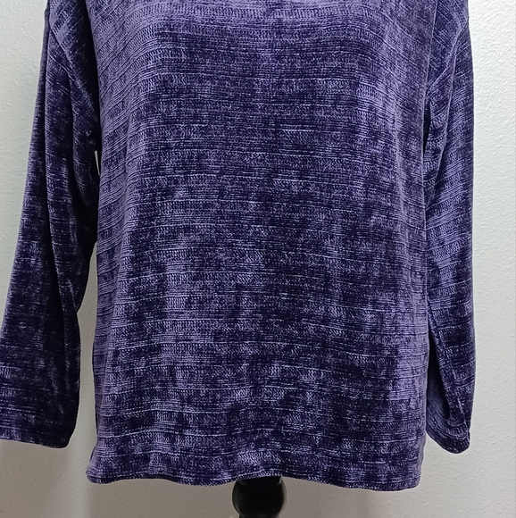 NWT J.Jill Blackberry SP Plush Turtleneck Fall Holiday Office Sweater - Picture 4 of 12